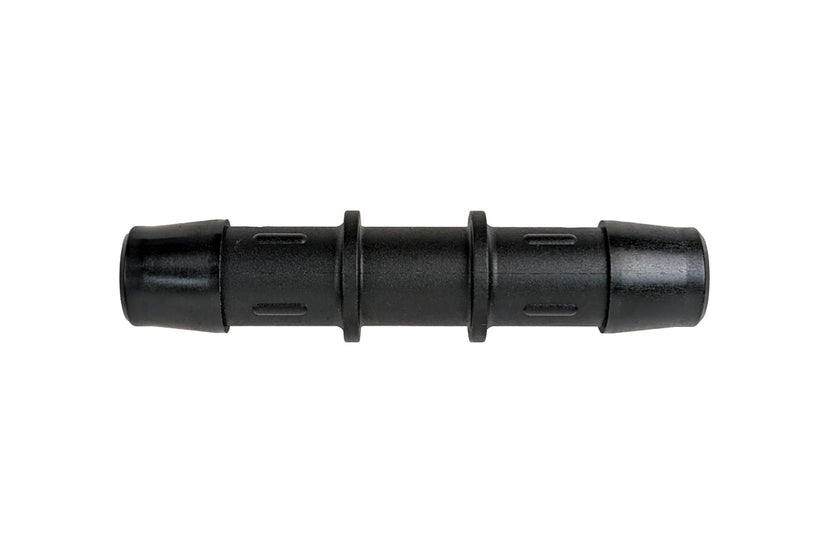 RaceFlux Push-Lock Union, 1/2" Barb to 1/2" Barb, Plastic