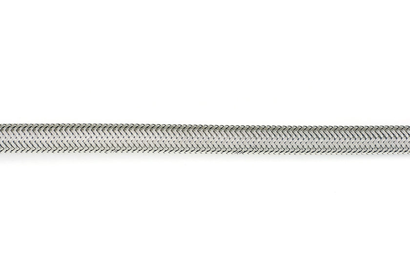 RaceFlux Stainless Steel Braided PTFE Hose, Anti-Static, -6AN (inches)