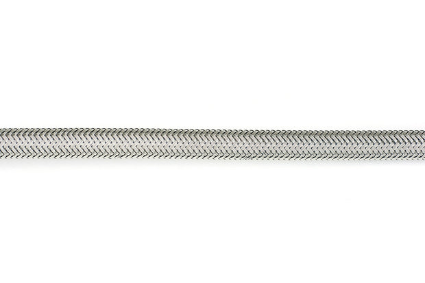 RaceFlux Stainless Steel Braided PTFE Hose, Anti-Static, -6AN (inches)