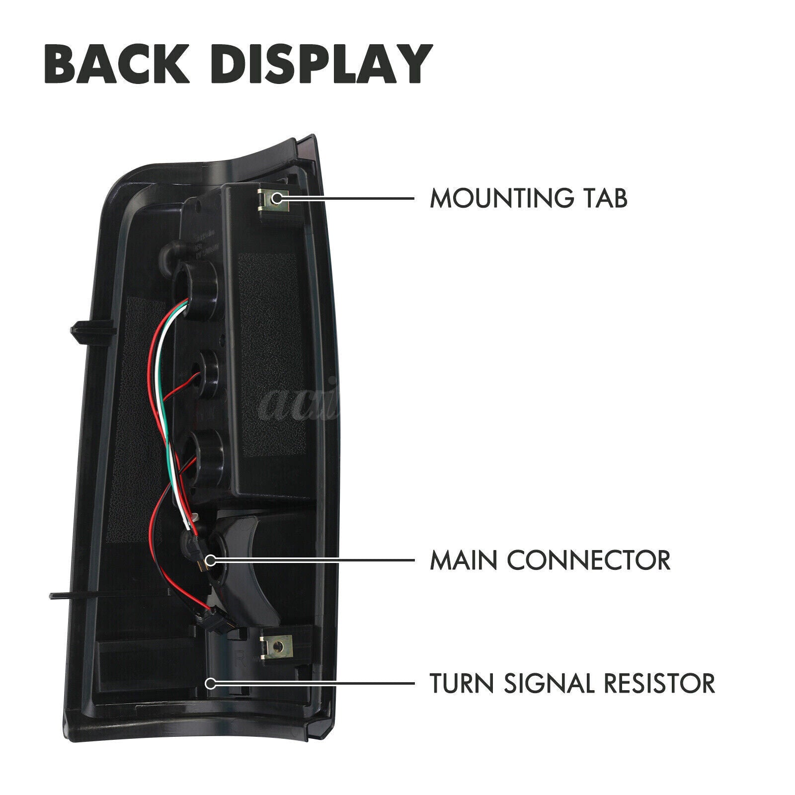 2003-2006 Chevrolet Silverado 1500 LED Tube Smoke Tail Lights - JSI Racing 
