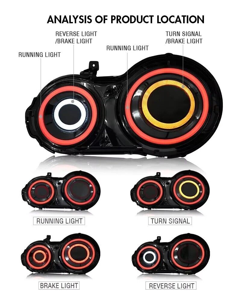 2009-2024 Nissan Gtr R35 Tail Lights RGB Or Plug And Play - JSI Racing 