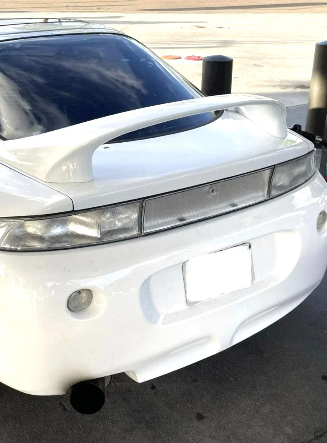 1995–1999 Mitsubishi Eclipse Clear Center Garnish | 2G Eclipse Rear Garnish NTXGlow