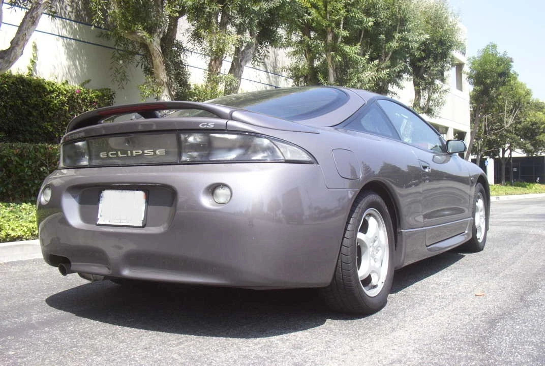 1995–1999 Mitsubishi Eclipse Clear Center Garnish | 2G Eclipse Rear Garnish NTXGlow