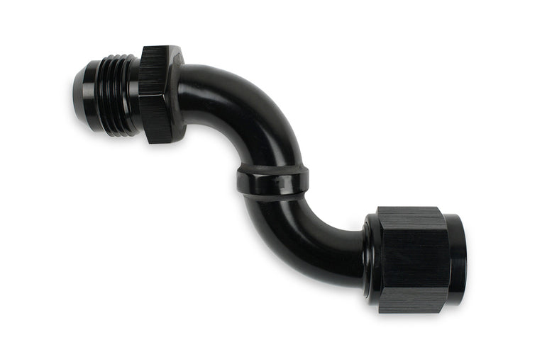 RaceFlux S-Shaped -10AN Female to -10AN Male Coupler Fitting
