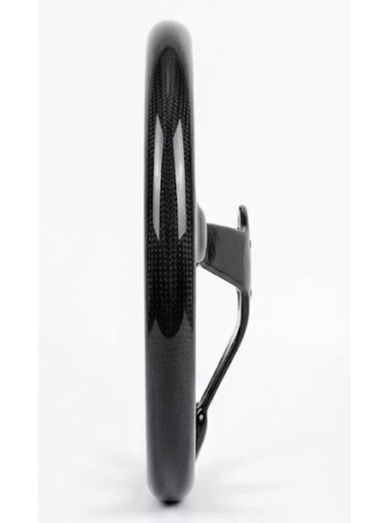 NTXGLOW 350mm Full Carbon Fiber Steering Wheel - JSI Racing 