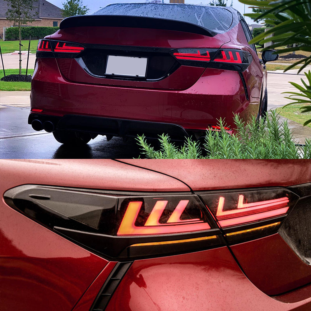 NTXGlow LED Tail Lights Lexus Style (2018-2023 Toyota Camry) - JSI Racing 