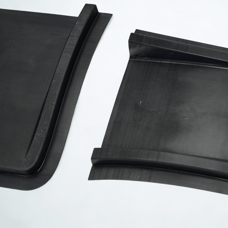 FSPE Splitter Ramps / Air Ducts (Pair, Custom Made to Splitter Thickness) - JSI Racing 