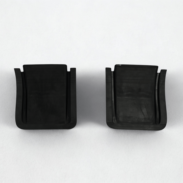 FSPE Splitter Ramps / Air Ducts (Pair, Custom Made to Splitter Thickness) - JSI Racing 
