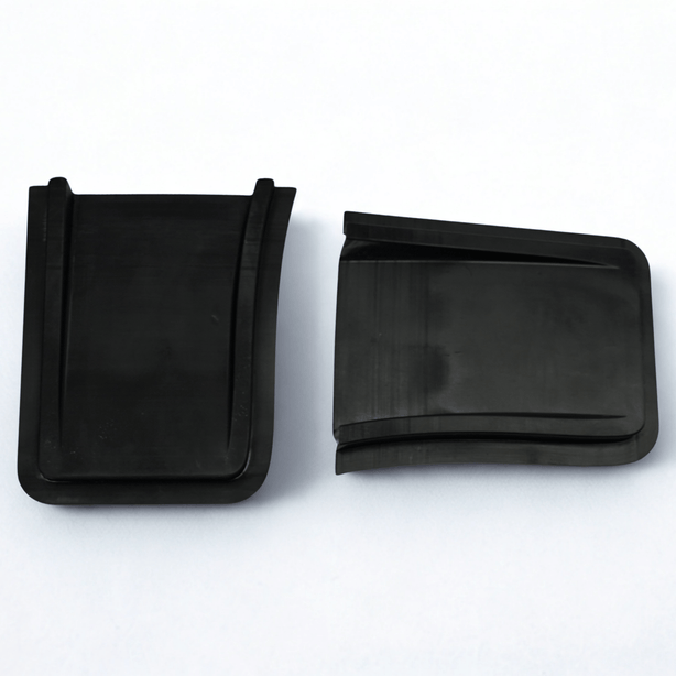 FSPE Splitter Ramps / Air Ducts (Pair, Custom Made to Splitter Thickness) - JSI Racing 
