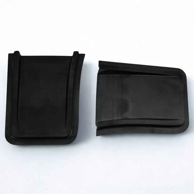 FSPE Splitter Ramps / Air Ducts (Pair, Custom Made to Splitter Thickness) - JSI Racing 