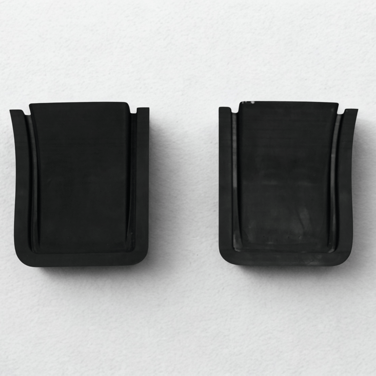 FSPE Splitter Ramps / Air Ducts (Pair, Custom Made to Splitter Thickness) - JSI Racing 