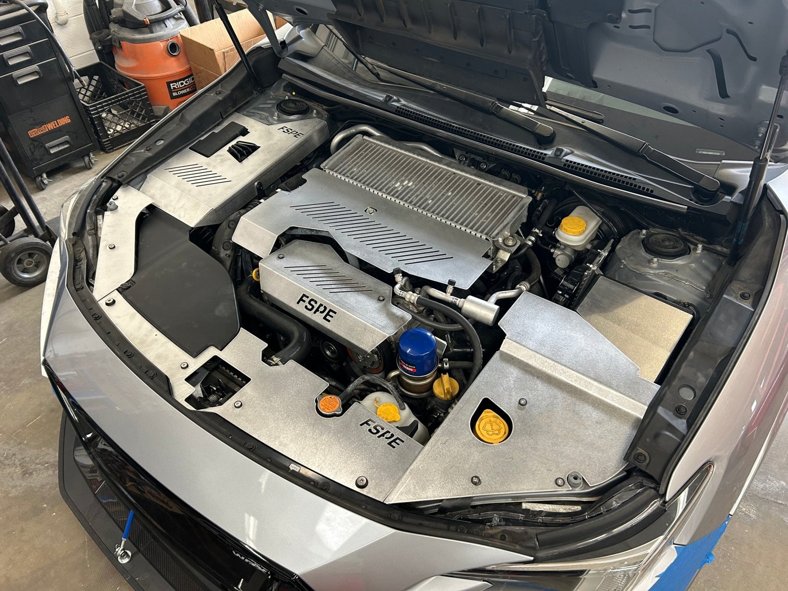 FSPE Subaru WRX Aluminum Battery Cover (2022–2025) - JSI Racing 