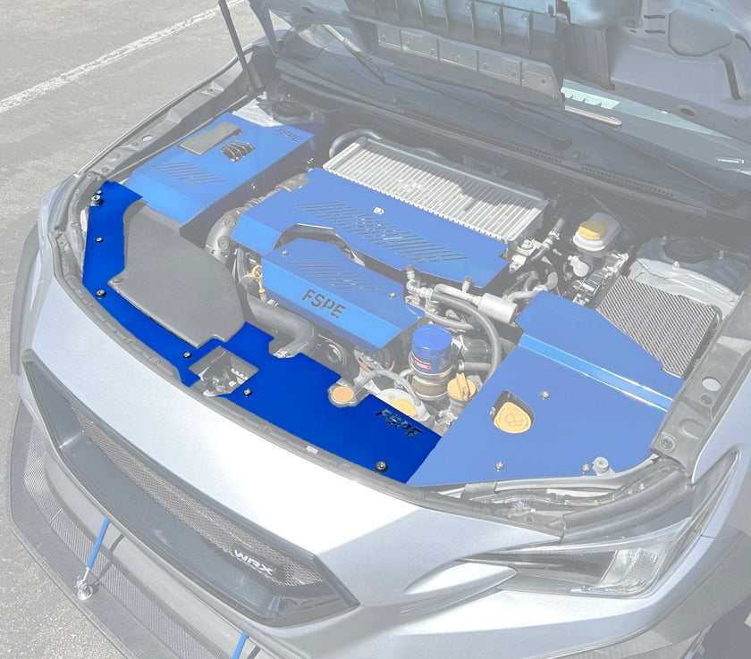 FSPE Subaru WRX Aluminum Radiator Cover (2022–2025) - JSI Racing 