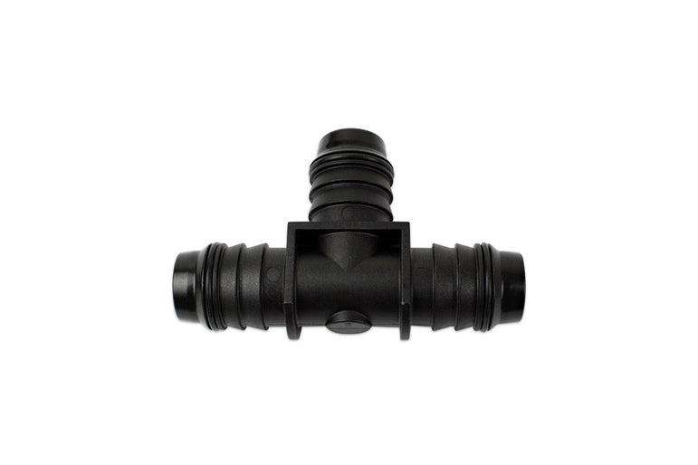 RaceFlux Hose Barb Tee Fitting, Plastic