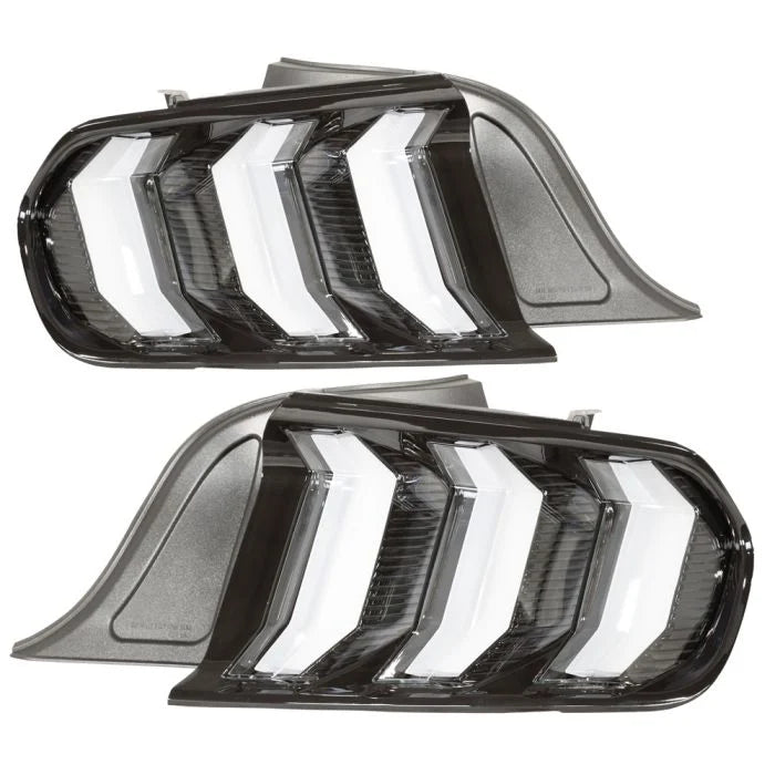 NTXGlow Clear Tail Lights (2015-2023 S550 Ford Mustang) - JSI Racing 