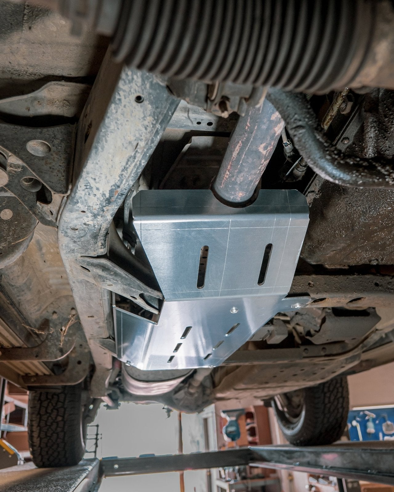 FSPE Catalytic Converter Guard / Shield – Toyota 4Runner (1996–2002, 3.4L V6) - JSI Racing 