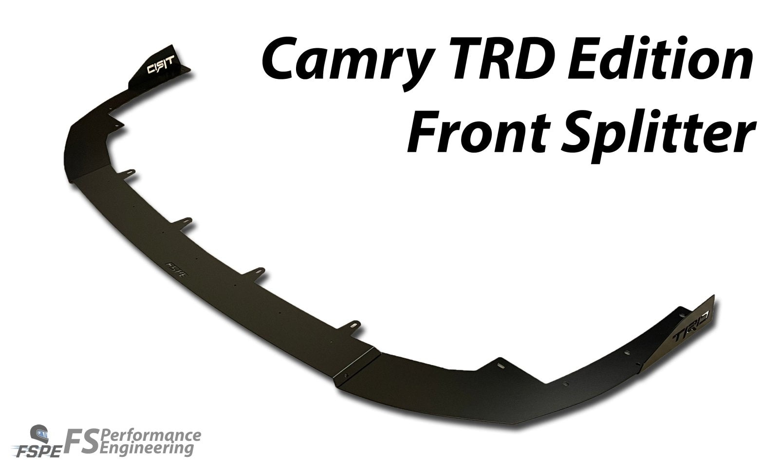 FSPE Front Splitter V1 + Bolt-On Endplates – Toyota Camry TRD (2020–2024) FSPE