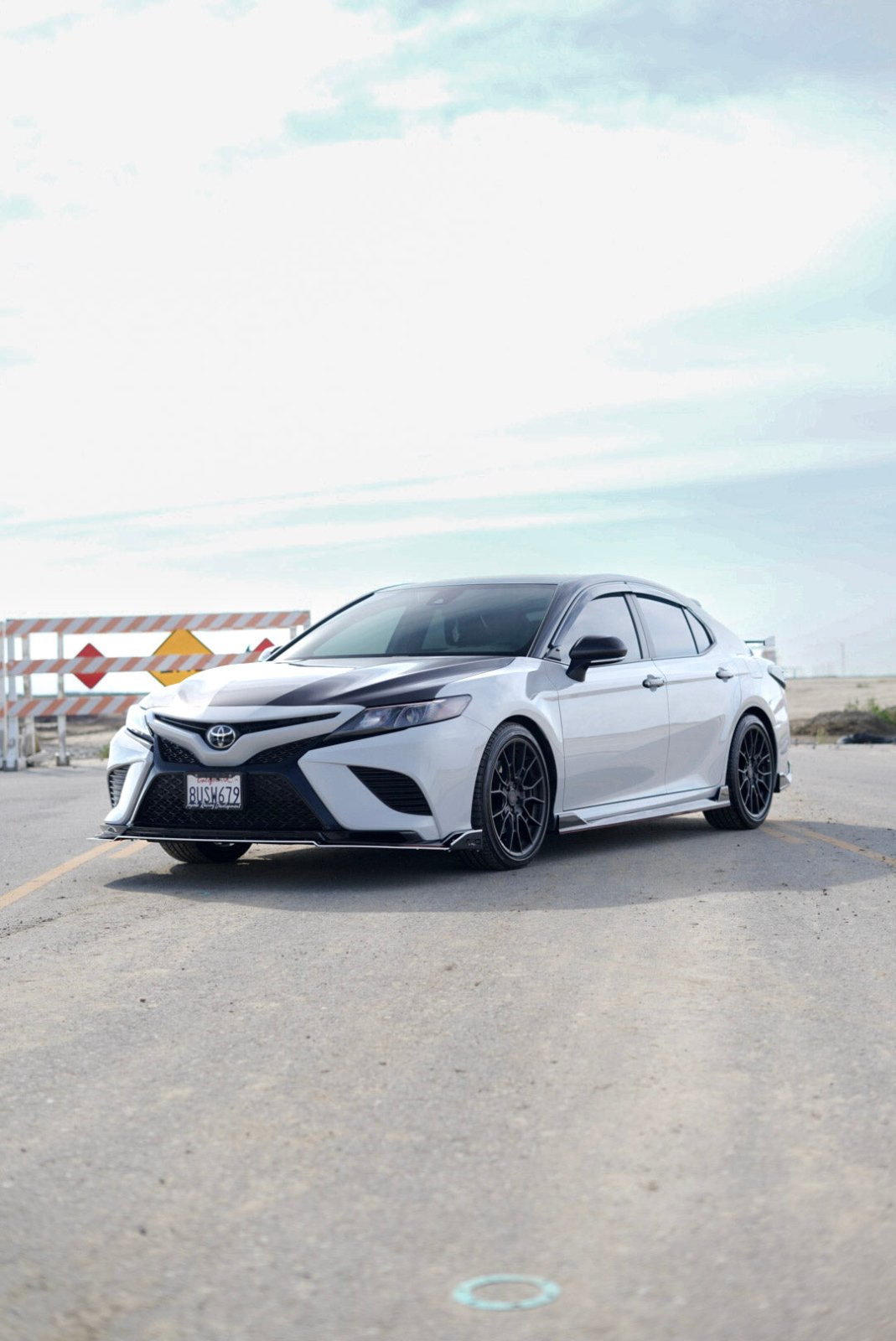 FSPE Front Splitter V1 + Bolt-On Endplates – Toyota Camry TRD (2020–2024) FSPE