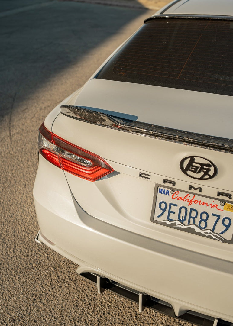 FSPE HDPE Rear Diffuser + Spats – Toyota Camry SE/XSE (2018–2024) - JSI Racing 