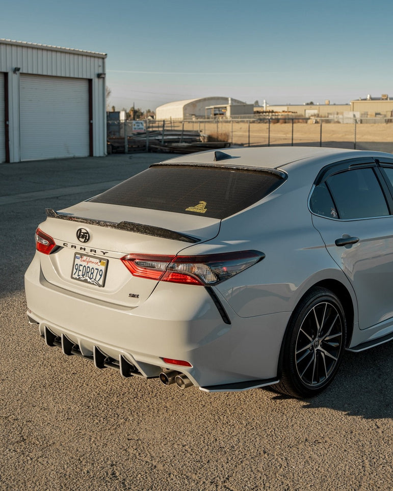 FSPE HDPE Rear Diffuser + Spats – Toyota Camry SE/XSE (2018–2024) - JSI Racing 