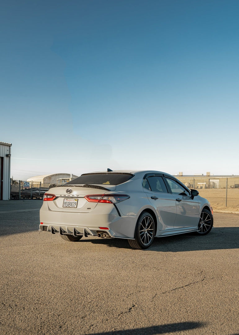 FSPE HDPE Rear Diffuser + Spats – Toyota Camry SE/XSE (2018–2024) - JSI Racing 