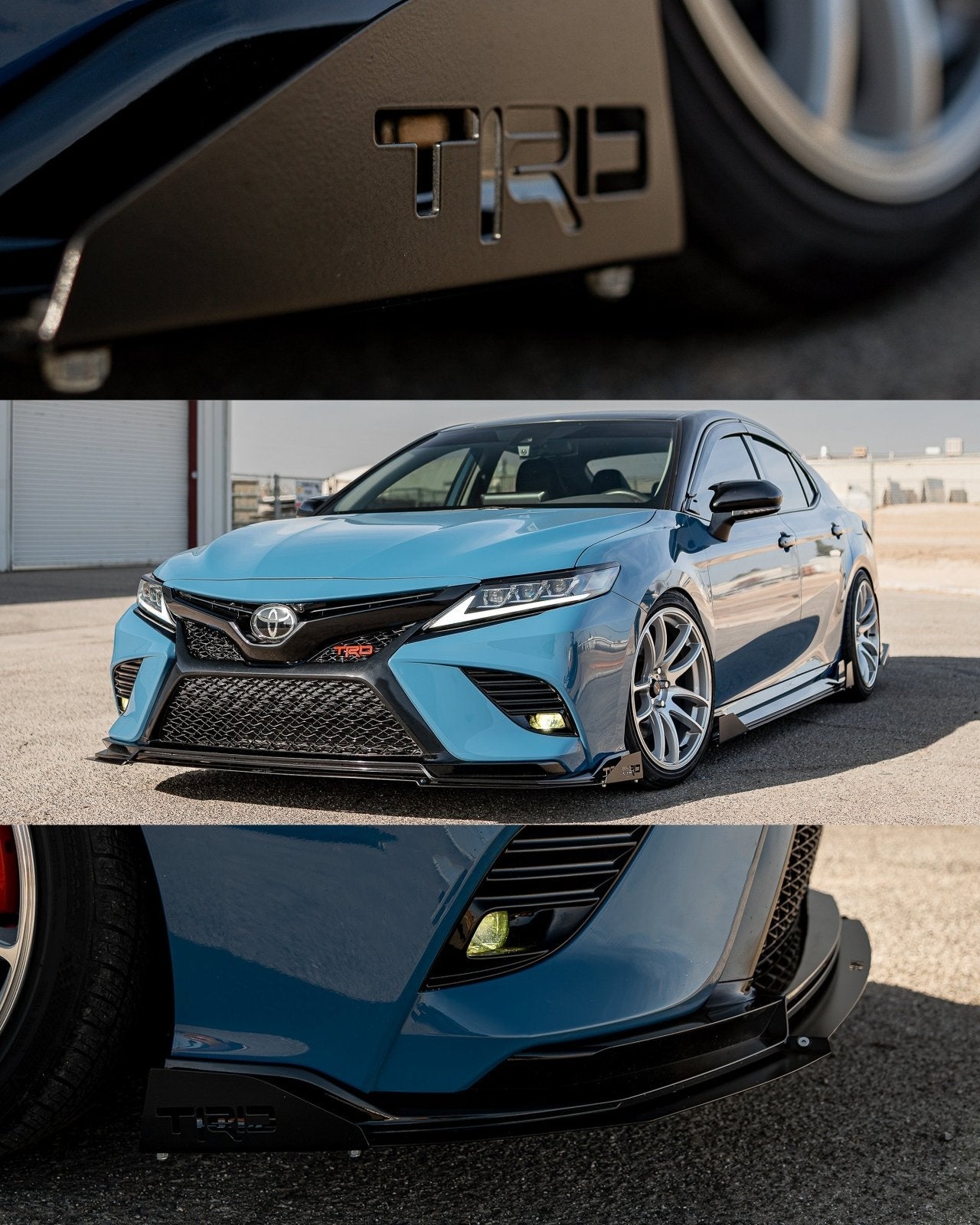 FSPE Front Splitter V1 + Bolt-On Endplates – Toyota Camry TRD (2020–2024) FSPE