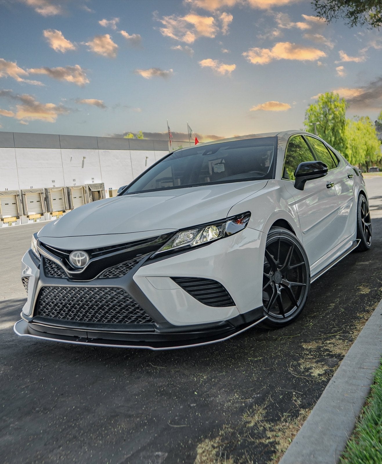 FSPE Chassis Mount Front Splitter – Toyota Camry SE/XSE (2018–2024) FSPE