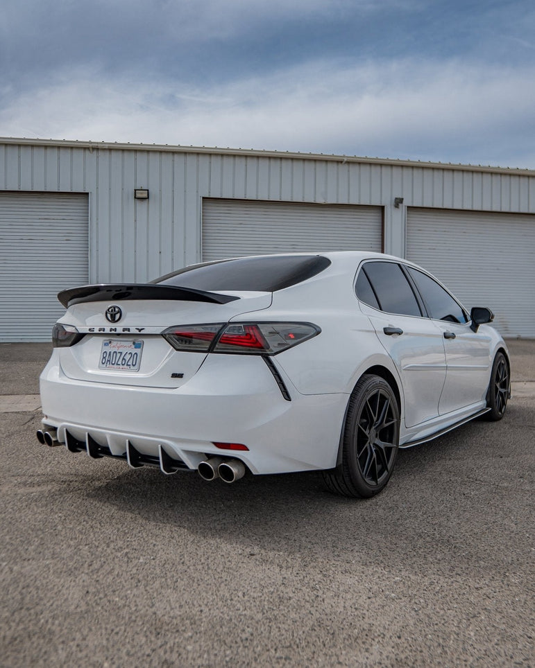FSPE HDPE Rear Diffuser + Spats – Toyota Camry SE/XSE (2018–2024) - JSI Racing 