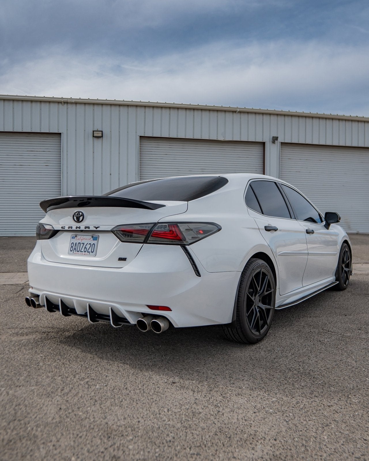 FSPE HDPE Rear Diffuser + Spats – Toyota Camry SE/XSE (2018–2024) - JSI Racing 