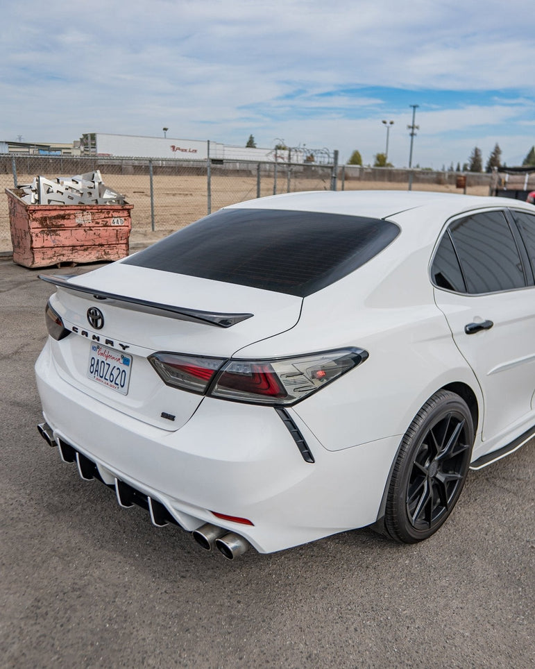 FSPE HDPE Rear Diffuser + Spats – Toyota Camry SE/XSE (2018–2024) - JSI Racing 
