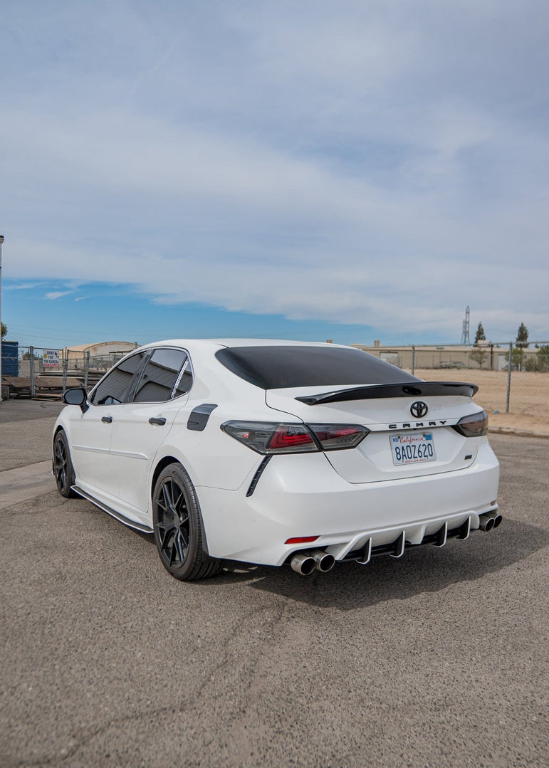 FSPE HDPE Rear Diffuser + Spats – Toyota Camry SE/XSE (2018–2024) - JSI Racing 