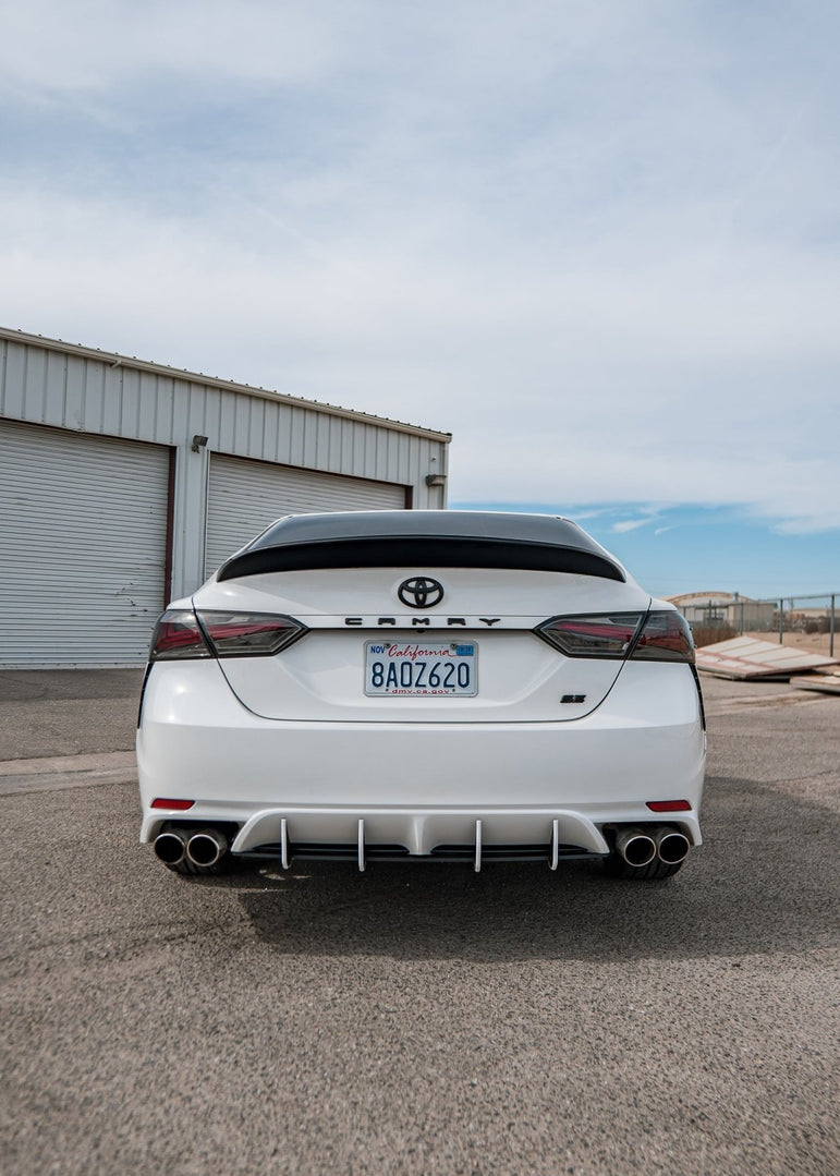 FSPE HDPE Rear Diffuser + Spats – Toyota Camry SE/XSE (2018–2024) - JSI Racing 