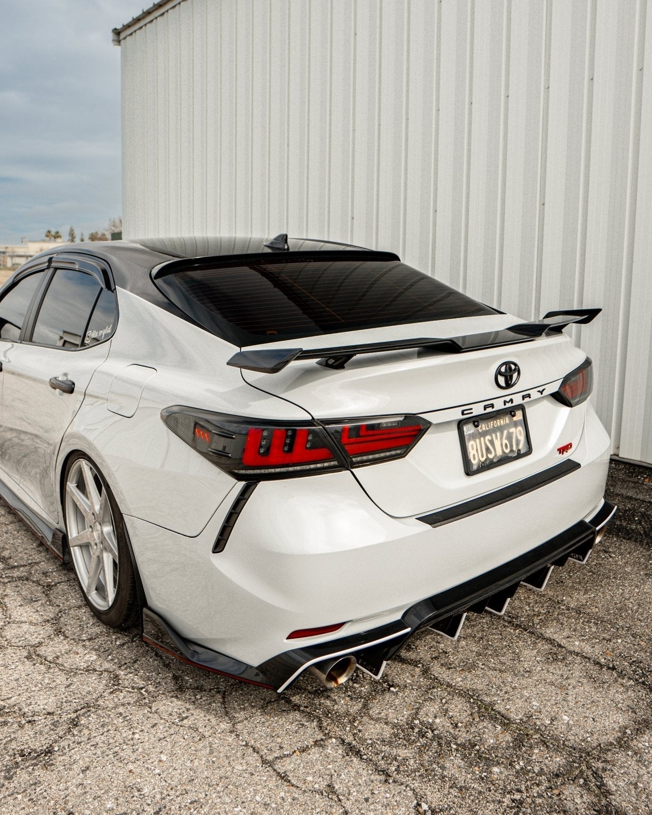 FSPE Toyota Camry TRD Rear Diffuser/Outer Spats V1 (2020-2024) FSPE