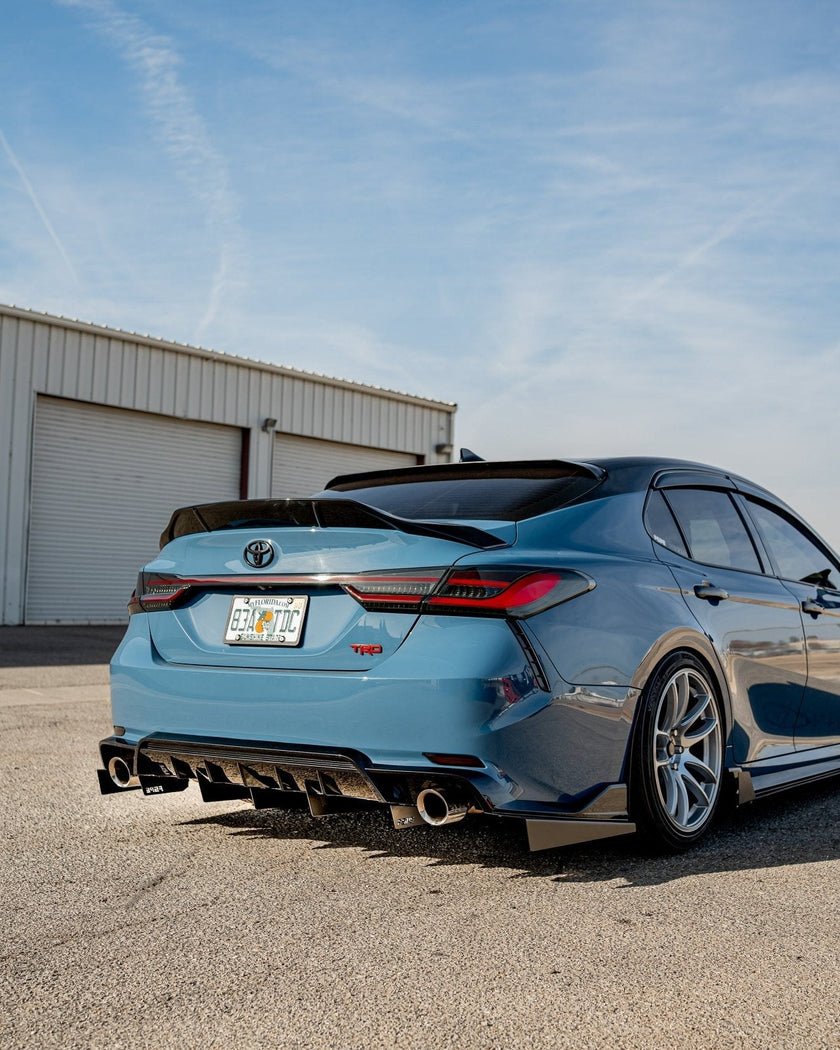 FSPE Toyota Camry TRD Rear Diffuser/Outer Spats V1 (2020-2024) FSPE