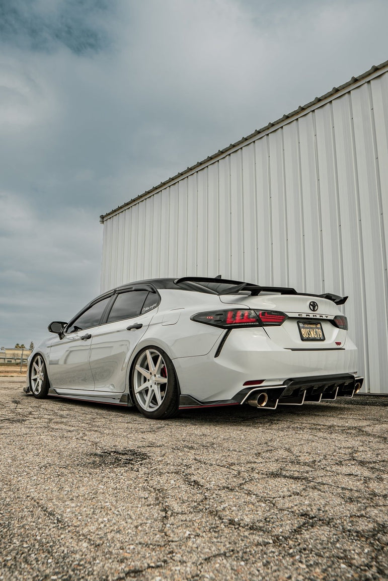 FSPE Toyota Camry TRD Rear Diffuser/Outer Spats V1 (2020-2024) FSPE