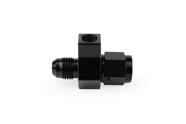 RaceFlux AN Male to AN Female w/ Dual 1/8" NPT Female Sensor Ports