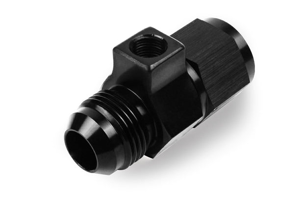 RaceFlux AN Male to AN Female w/ 1/8" NPT Female Sensor Port
