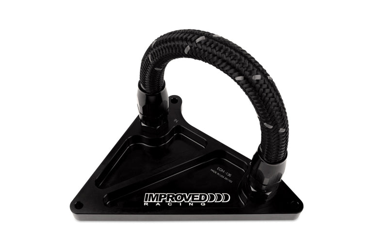 Improved Racing 6th Gen Camaro SS / ZL1 Oil Adapter Temporary Loop Line, Straight