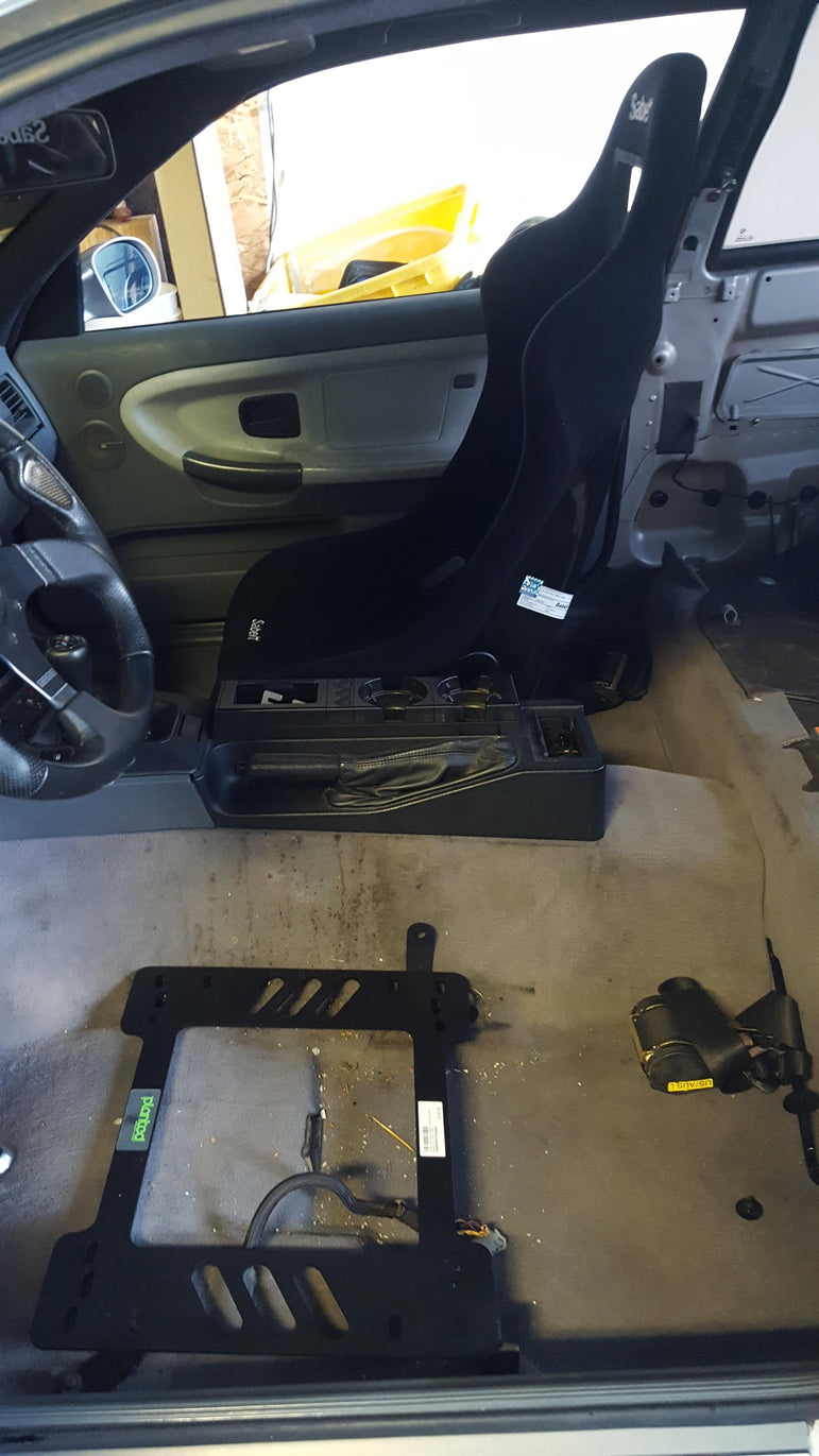 Planted Seat Bracket- BMW 3 Series Coupe [E36 Chassis] (1992-1999) - Driver / Left Planted Technology
