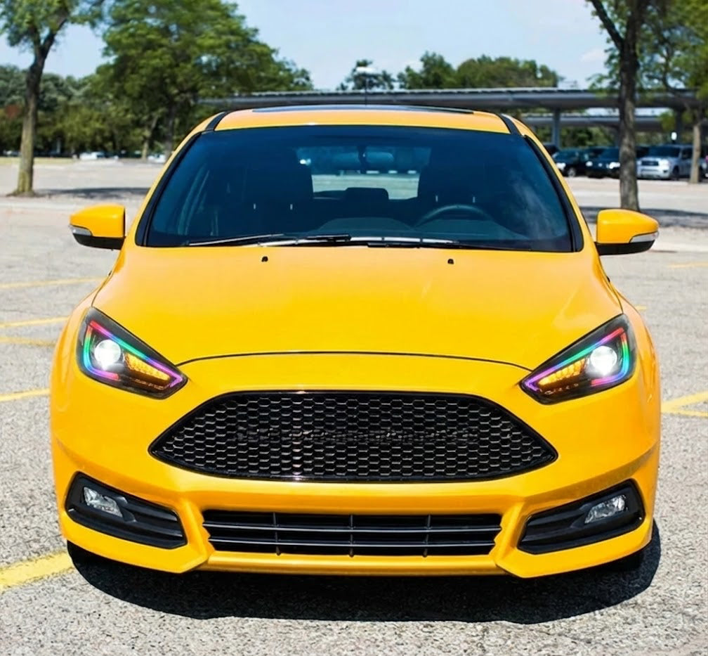 NTXGLOW RGB headlights (2015 - 2018 Ford Focus) - JSI Racing 
