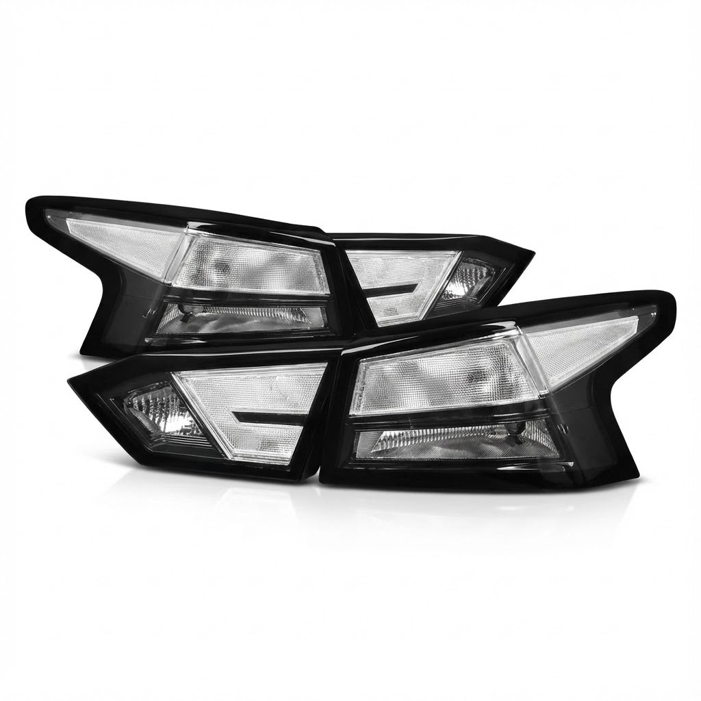 NTXGLOW clear tail lights (19 - 24 Nissan Altima) - JSI Racing 