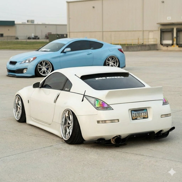 NTXGLOW RGB tail lights (03 - 09 nissan 350z) - JSI Racing 