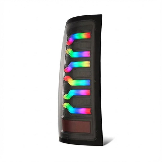 NTXGLOW RGB tail lights (2007 - 2013 GMC Sierra) - JSI Racing 