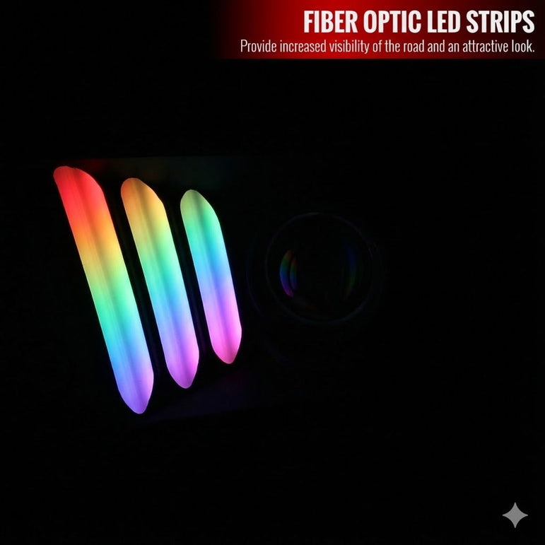 NTXGLOW RGB projector headlights (2005 - 2009 Ford Mustang) - JSI Racing 