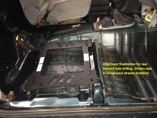 Planted Seat Bracket- Toyota Tacoma [Excluding Bench Seat Models] (1995.5-2004) - Passenger / Right Planted Technology
