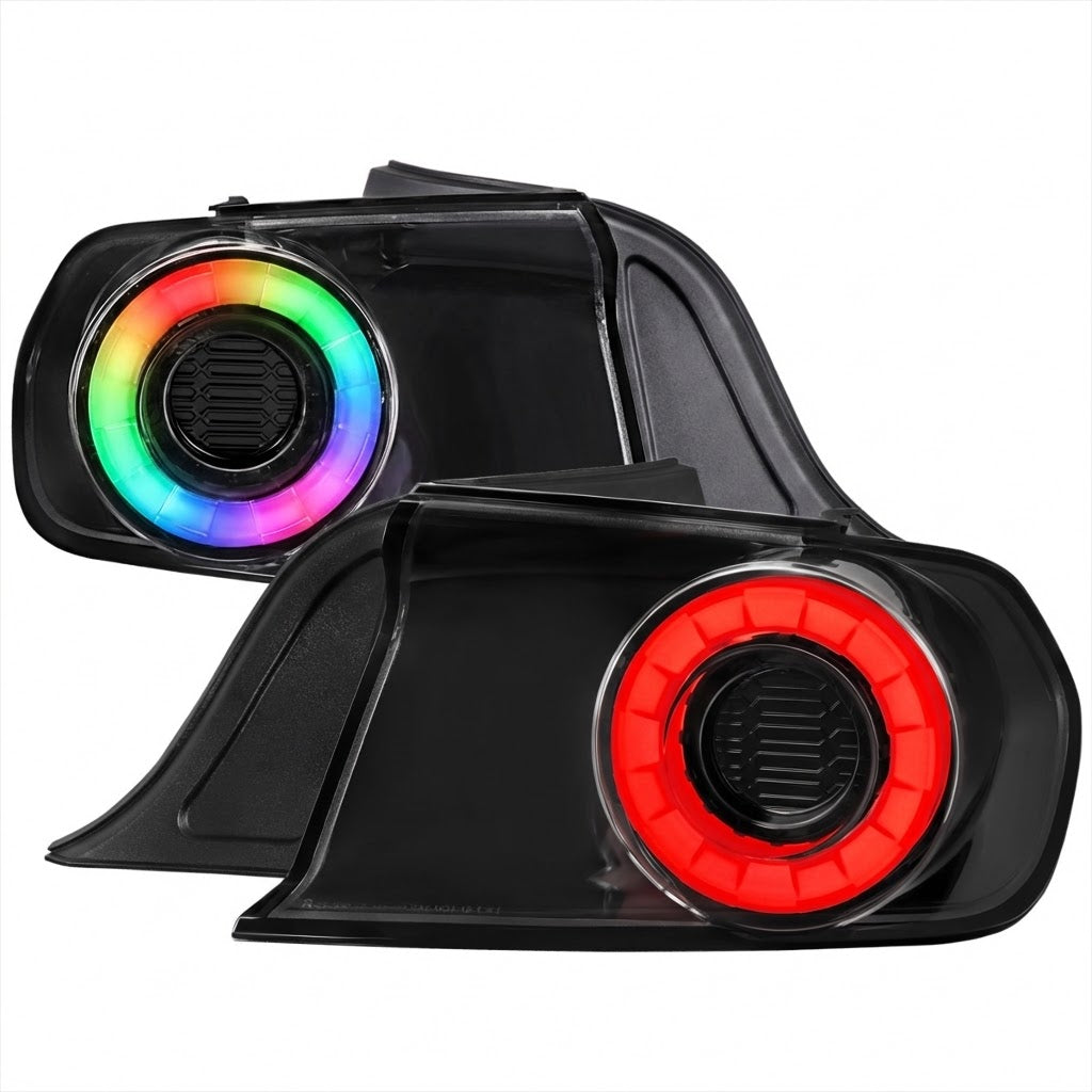 NTXGLOW RGB tail lights (2015 - 2022 Ford Mustang) - JSI Racing 
