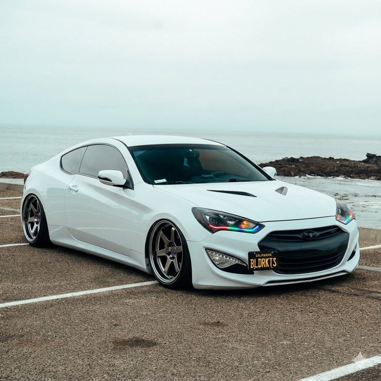 NTXGLOW RGB headlights (2013 - 2016 hyundai genesis coupe bk2) - JSI Racing 