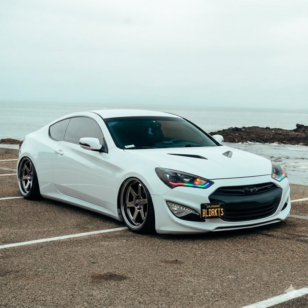 NTXGLOW RGB headlights (2013 - 2016 hyundai genesis coupe bk2) - JSI Racing 