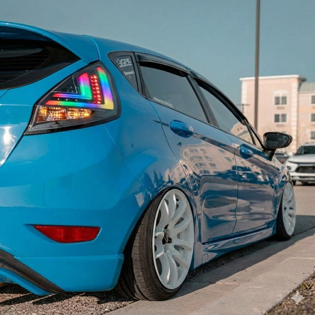 NTXGLOW LED RGB tail lights (2014 - 2019 Ford Fiesta hatchback) - JSI Racing 