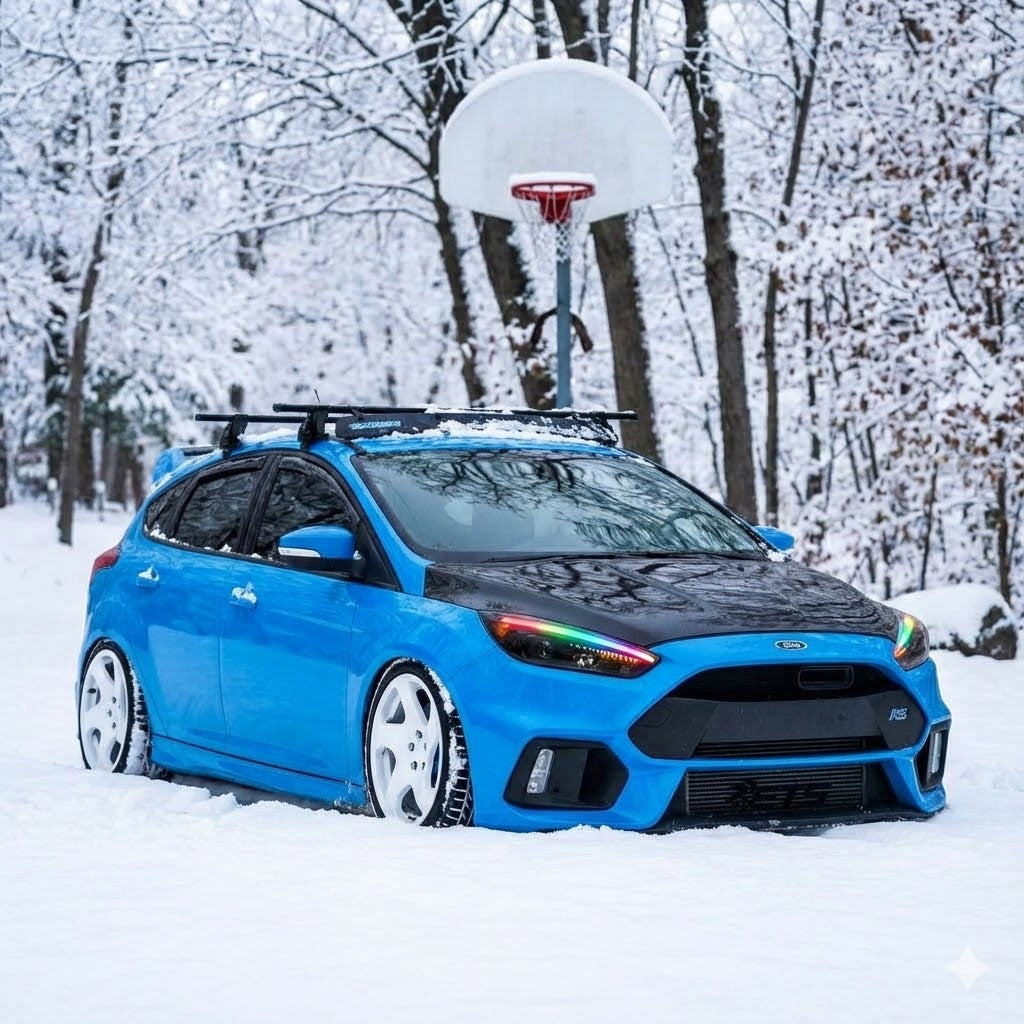 NTXGLOW RGB headlights (2015 - 2019 Ford Focus) - JSI Racing 